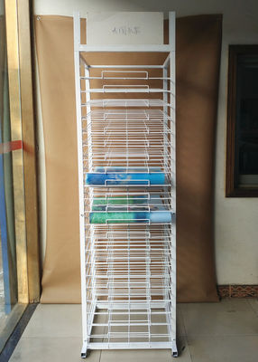Farbsupermarkt-PapierPräsentationsständer 40kg Capcacity des Broschüren-sortierende Gestell-RAL