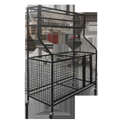 42inch Längen-Sport-Ausrüstungs-Organisator Rack With Baskets der Höhen-36inch und Haken