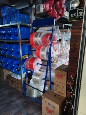 50kg/Schicht-Kleinanzeigen-Regal-Stahl 4 Reihen verkabeln Spulen-Präsentationsständer