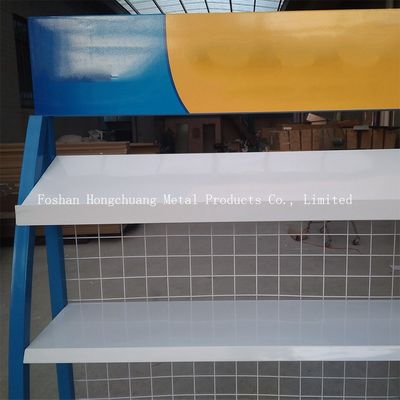 Autozubehör-Präsentationsständer der Modernisierungs-Art-H850mm mit Blau