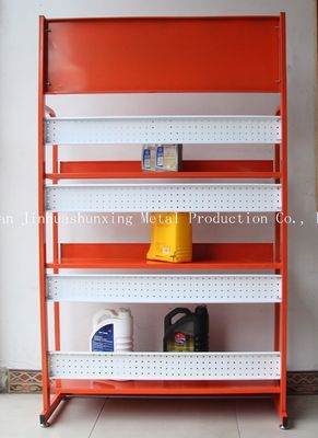 3 Reihe TUV-Zustimmungs-Metallöl-Ausstellungsstand für Schmieröl pro Boden