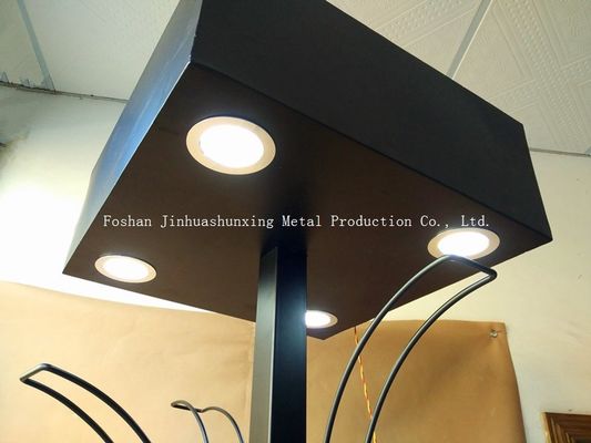 Autozubehör-Präsentationsständer L700mm W700mm, Sturzhelm-Ausstellungsstände mit Haken