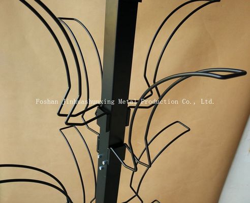 Autozubehör-Präsentationsständer L700mm W700mm, Sturzhelm-Ausstellungsstände mit Haken