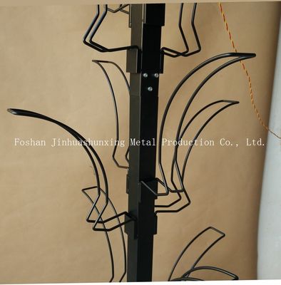 Autozubehör-Präsentationsständer L700mm W700mm, Sturzhelm-Ausstellungsstände mit Haken