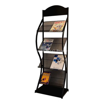 Reifen H1500mm L480mm vier asphaltieren Zeitschrift, Zeitungen Präsentationsständer  Für Buchladen Anzeige