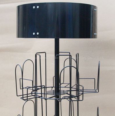 Höhen-drehendes Literatur-Gestell 524mm Längen-1708mm, Spinner-Buch-Gestell 360 Grad