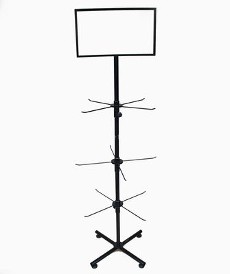 3 Höhen-drehender Präsentationsständer der Reihen-550mm der Breiten-1780mm für Telefon-Kasten
