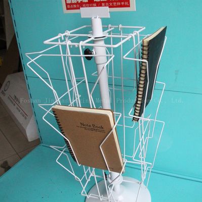 Gruß-Karten-Anzeige H650mm L200mm drehende, drehender Zeitschriften-Stand für Bücher