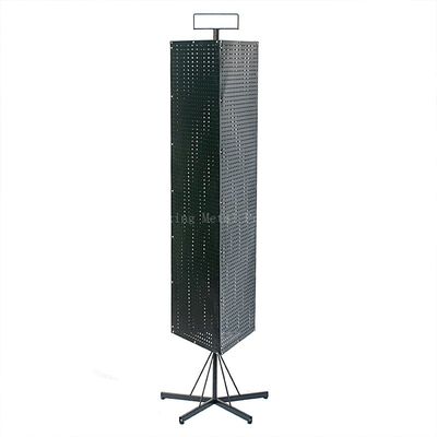 Höhen-Schmuck Pegboard-Anzeige 42mm Breiten-165mm, drei Seiten, die Broschüren-Halter, Supermarkt-Präsentationsständer drehen