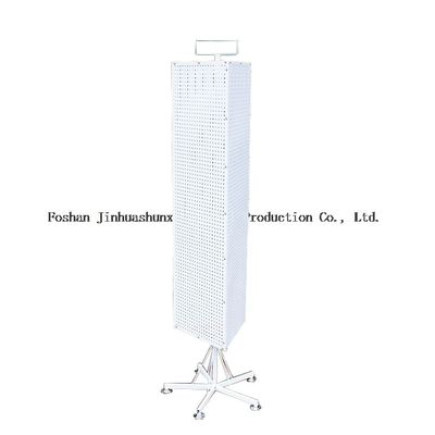 Höhen-Schmuck Pegboard-Anzeige 42mm Breiten-165mm, drei Seiten, die Broschüren-Halter, Supermarkt-Präsentationsständer drehen