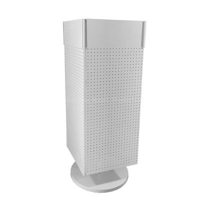 Höhen-drehender Präsentationsständer 540mm Längen-1440mm, drehendes Pegboard zeigen vier mit Seiten versehen an
