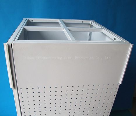 Höhen-drehender Präsentationsständer 540mm Längen-1440mm, drehendes Pegboard zeigen vier mit Seiten versehen an