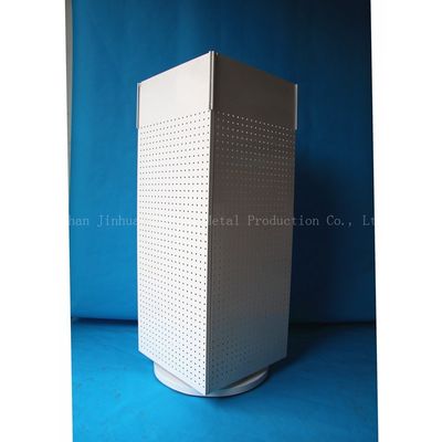 Höhen-drehender Präsentationsständer 540mm Längen-1440mm, drehendes Pegboard zeigen vier mit Seiten versehen an
