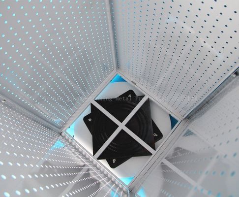 Höhen-drehender Präsentationsständer 540mm Längen-1440mm, drehendes Pegboard zeigen vier mit Seiten versehen an