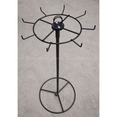 Breiten-drehender Präsentationsständer 550mm Höhen-100mm mit Haken