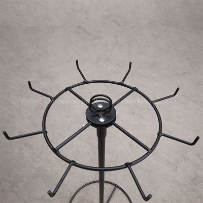 Breiten-drehender Präsentationsständer 550mm Höhen-100mm mit Haken
