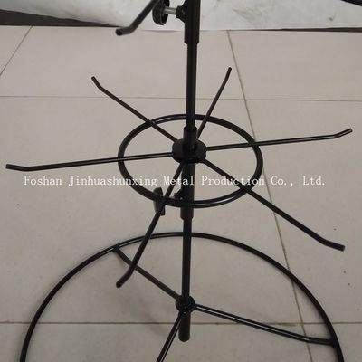 Länge 330mm kosmetischer Präsentationsständer, Ohrring-Schmuck-Gestell der Höhen-460mm 2 Schichten