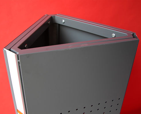 Des Metallgrau-1100mm der Höhen-400mm Seite Längen-drehende des Präsentationsständer-3