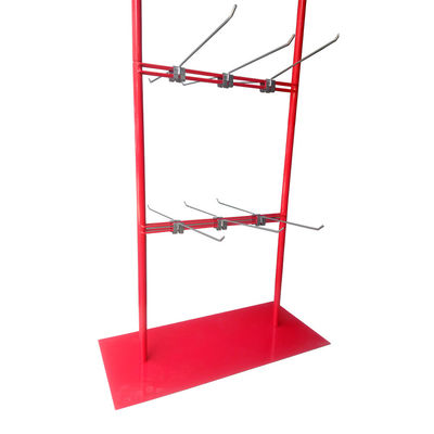 Kundengebundener Metallroter hängender Stand-Präsentationsständer für Supermarkt-Einzelhandelsgeschäfte