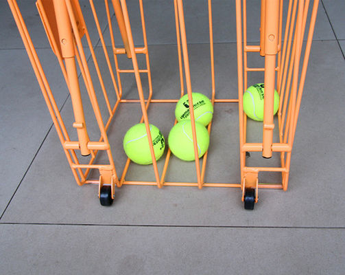 Längen-Tennis-Unterrichts-Wagen der Sport-Ausrüstungs-Speicher-Gestell-Falten-300mm der Breiten-350mm, große Ball-Kapazität