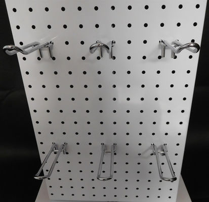 Kundengebundene Höhe Pegboard-Werkzeug-Gestell-Boden-Stellung des Logo-380mm der Breiten-589mm