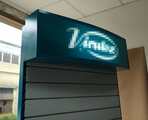 Präsentationsständer der Breiten-1000mm der Tiefen-550mm Pegboard mit kundenspezifischem Logo