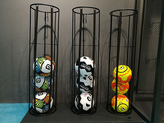 Boden, der Garagen-Sport-Ball-Speicher H1020mm W270mm, vertikales Basketball-Speicher-Gestell steht