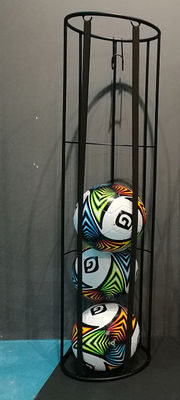 Boden, der Garagen-Sport-Ball-Speicher H1020mm W270mm, vertikales Basketball-Speicher-Gestell steht