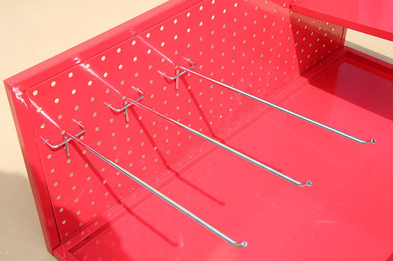 Zustimmung Energie-Beschichtung HongChuang TUV Pegboard-Präsentationsständer Mini Size