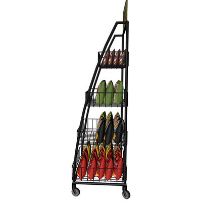 900*400*2000mm Soda-Imbiss-Supermarkt-Präsentationsständer, Stahlgestell für Supermarkt