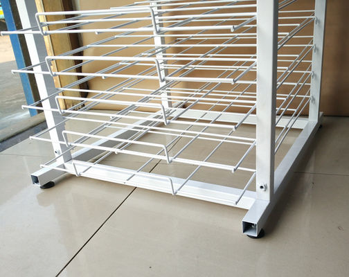 Farbsupermarkt-PapierPräsentationsständer 40kg Capcacity des Broschüren-sortierende Gestell-RAL