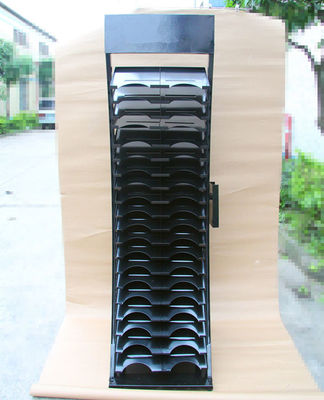 Breiten-Fliesen-Beispielpräsentationsständer 575mm Längen-700mm, Keramikziegel-Präsentationsständer-Schwarzes
