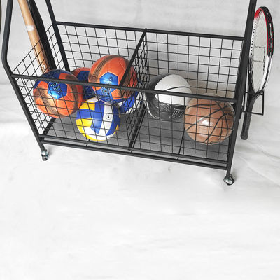 Entfernbares schwarzes Sport-Ausrüstungs-Speicher-Gestell für Ball-Medizin