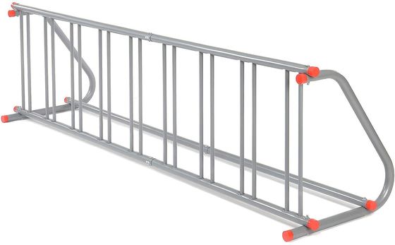 Fahrradaufbewahrungs-Organisator des Boden-Stand-9 111&quot; L alles Stahlgitter-Gestell-Pulver beschichtete
