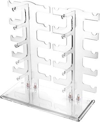 Transparente Sonnenbrille ODM Ausstellungsstand-Gläser stark beansprucht Halter