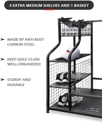 4 entfernbare Haken-großer Golftasche-Extraorganisator For Clubs