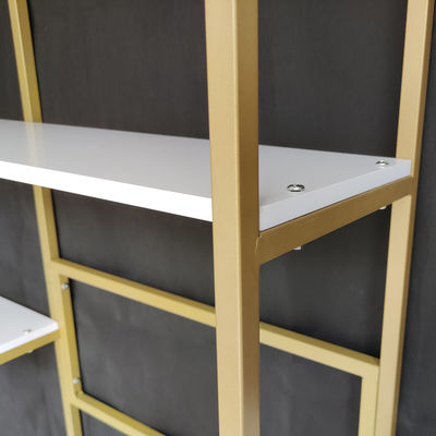 12 Regal-industrielles Leiter-Ecken-Bücherregal mit 4 Reihen-Anzeigen-Regal-Speicher-Organisator