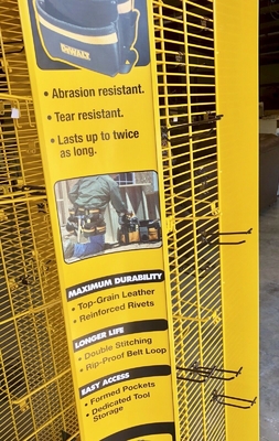 Spinnender Präsentationsständer-Haken-Werkzeughalter-HandelsBaumarkt